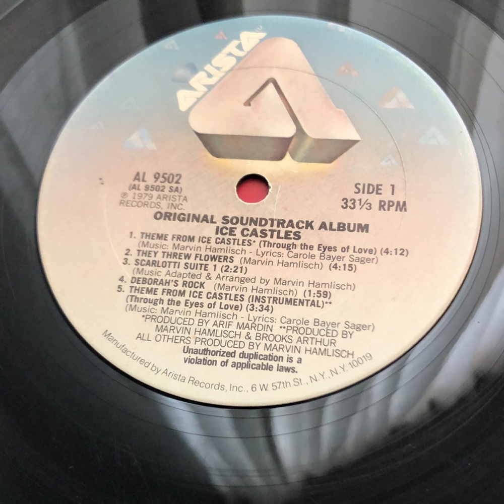 ***Free*** Ice Castles Movie Soundtrack Vinyl Lp '79